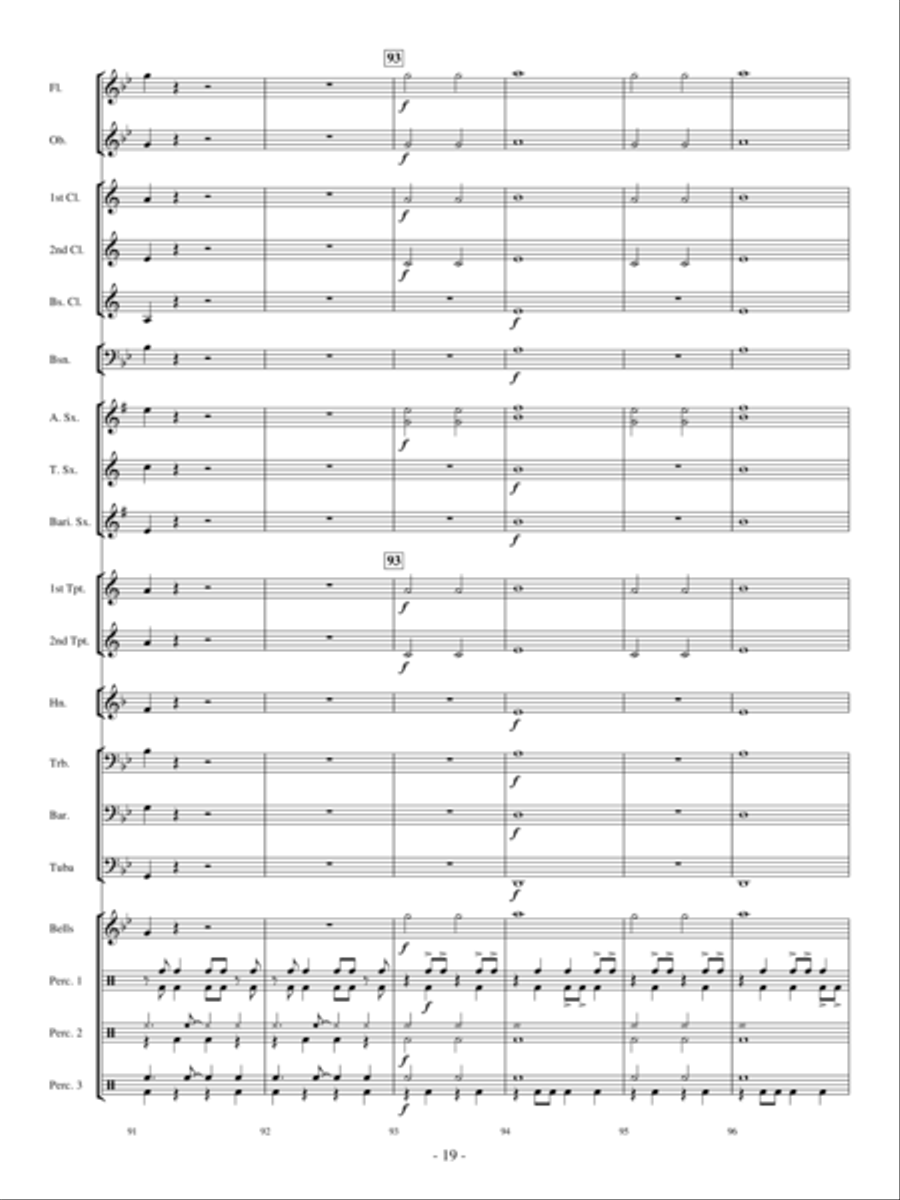 Sakura Concert Band scores gallery preview page 18