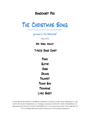 Book cover for The Christmas Song (Chestnuts Roasting On An Open Fire)