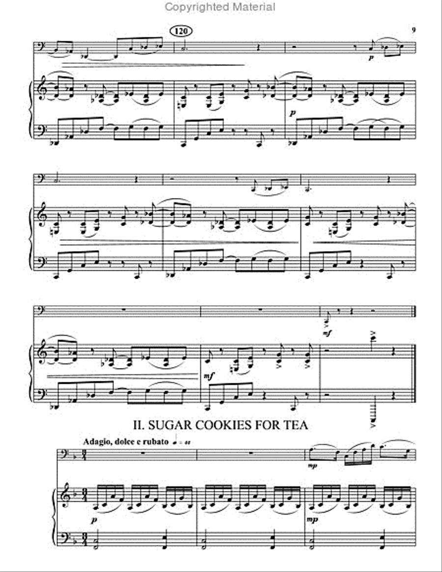 Sonata No. 2 Tuba scores gallery preview page 4