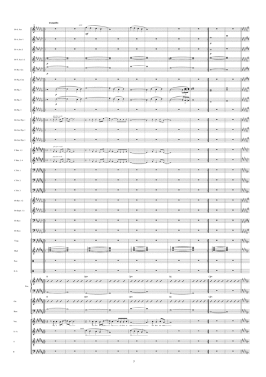 Eloise Fanfare Band scores gallery preview page 8