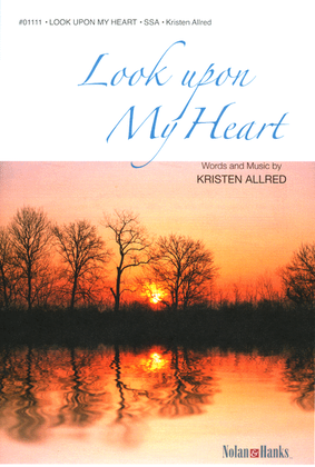 Book cover for Look Upon My Heart - SSA