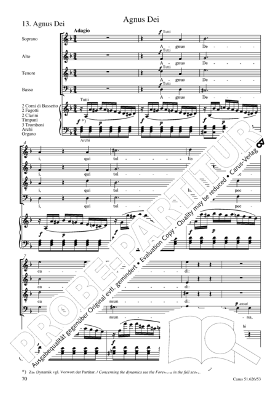 Requiem 4-Part scores gallery preview page 77