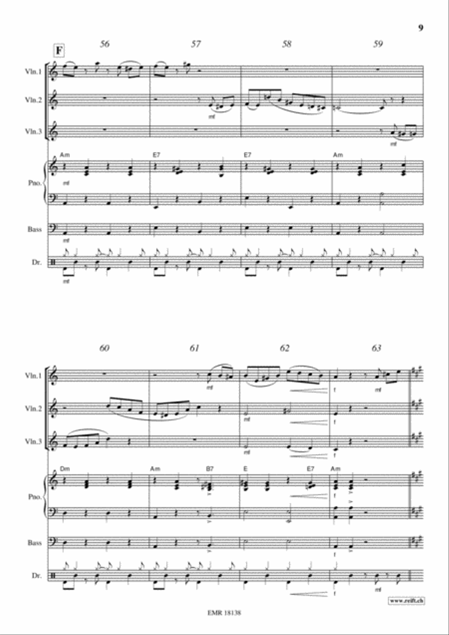 Tico Tico Violin scores gallery preview page 9