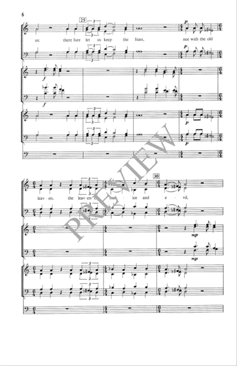 Processional for Easter Processional for Easter 4-Part scores gallery preview page 7