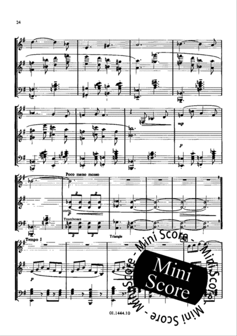 Concerto for Alto Saxophone and Band Concert Band scores gallery preview page 28