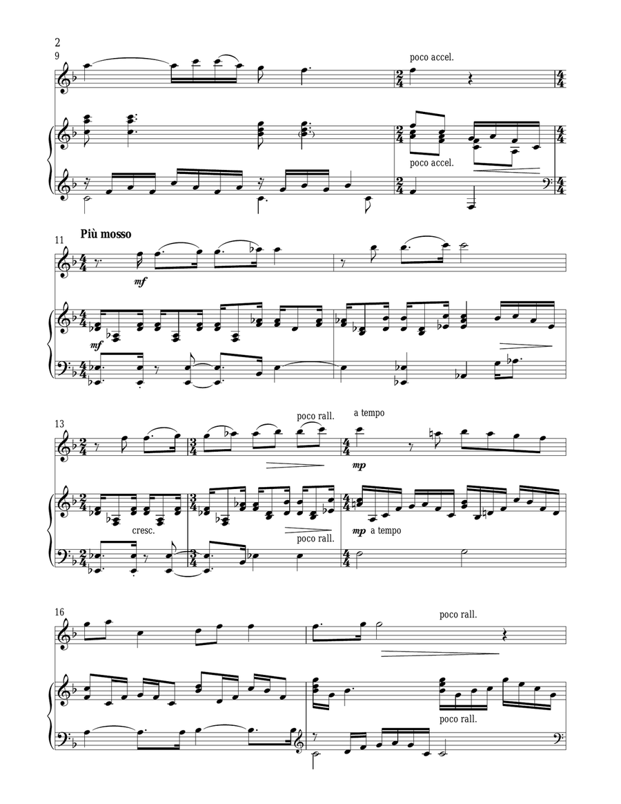 A Little Fall Of Rain (from Les Miserables) Flute Solo scores gallery preview page 2