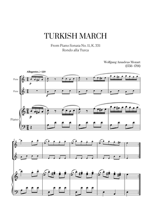 W. A. Mozart - Turkish March (Alla Turca) (for Flute Duet)
