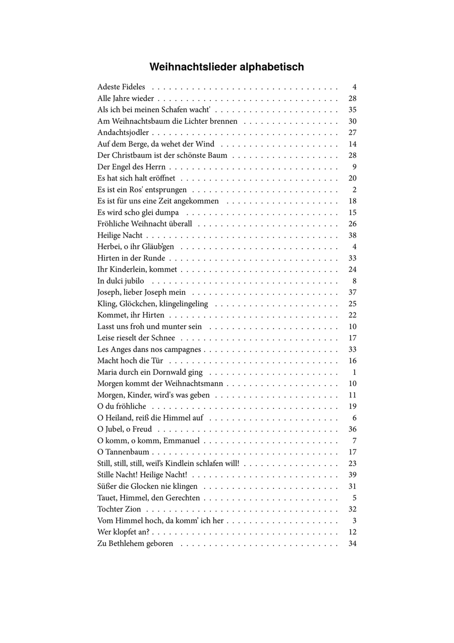 40 Weihnachtslieder Piano Solo scores gallery preview page 5