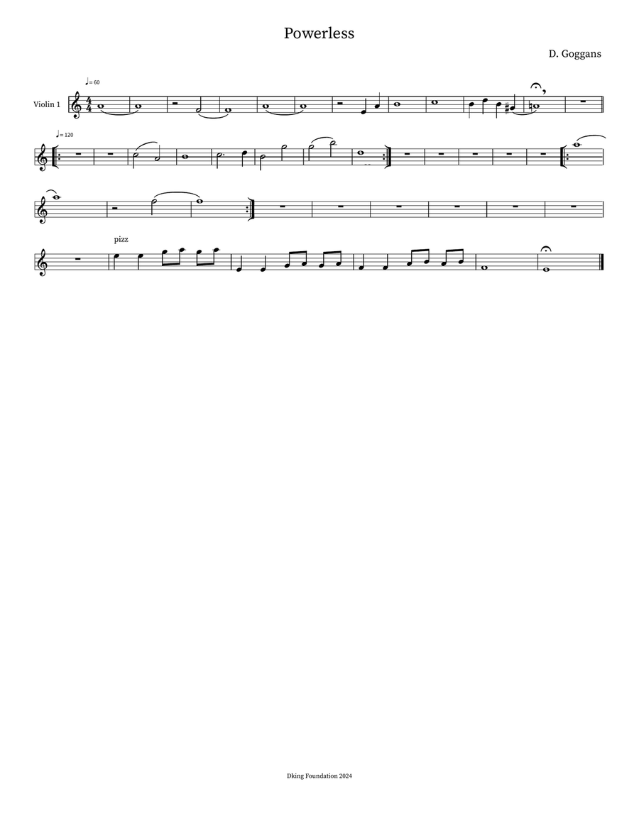 Powerless Small Ensemble scores gallery preview page 3