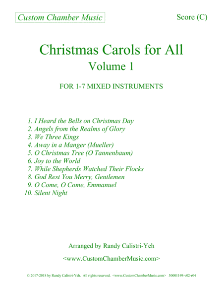 Christmas Carols for All, Volume 1 image number null