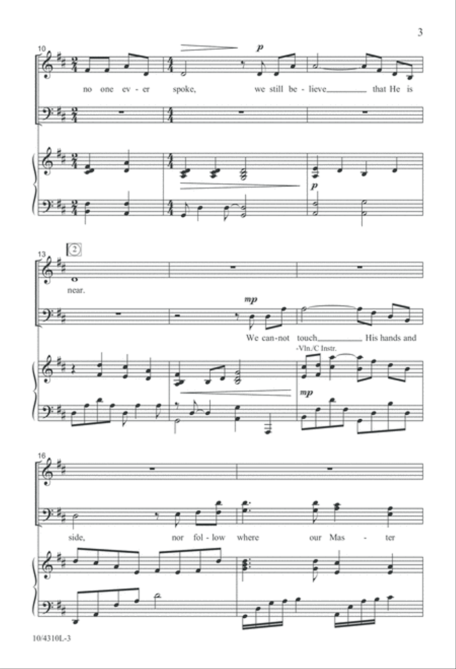 We Walk by Faith 4-Part scores gallery preview page 3