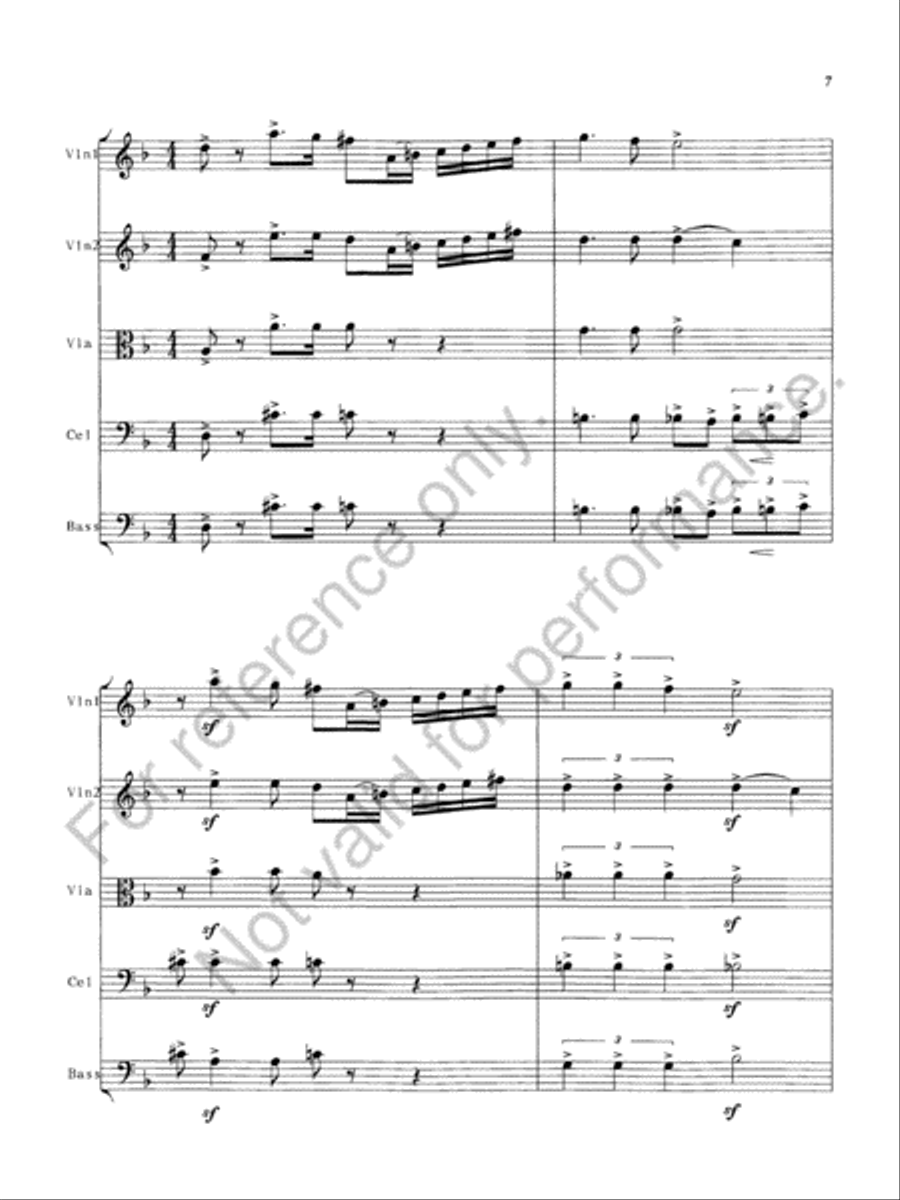 Our Creed Is Our Shield String Orchestra scores gallery preview page 9