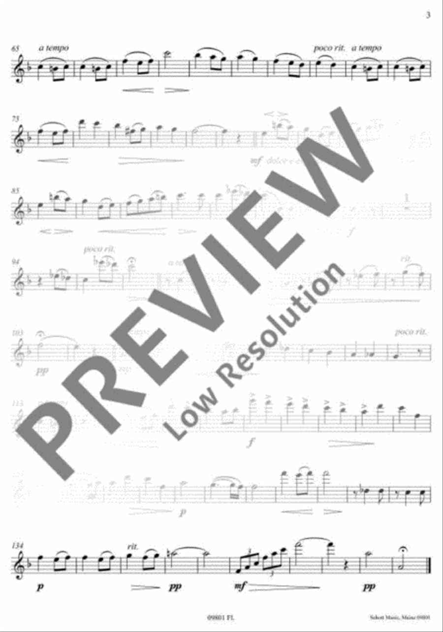 Melody Flute Solo scores gallery preview page 11