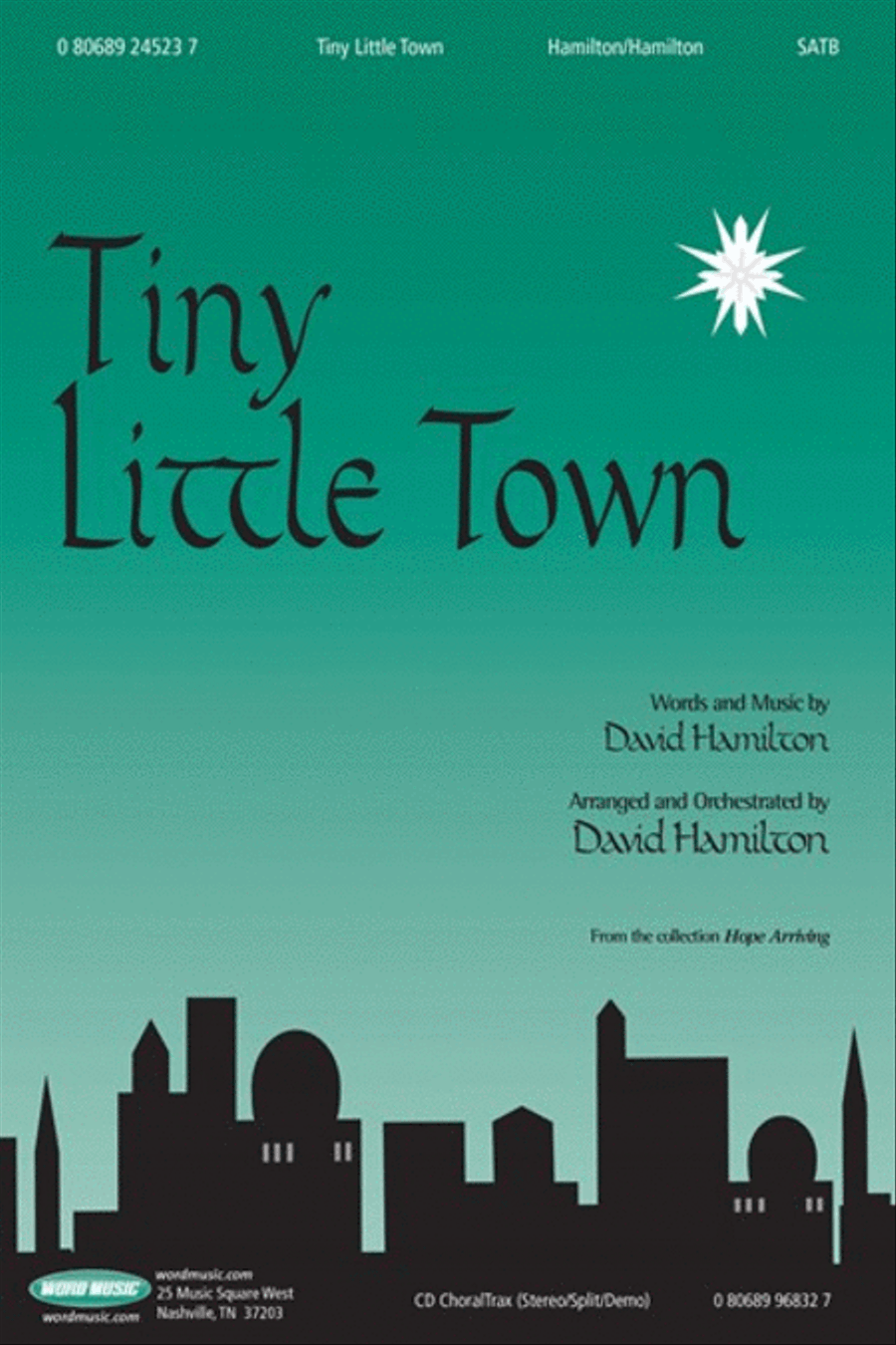Tiny Little Town - CD ChoralTrax Choir scores gallery preview page 1