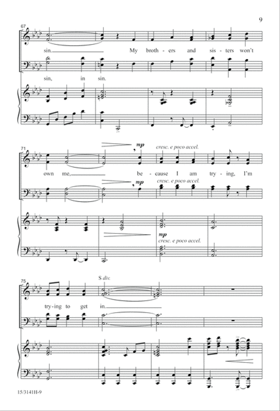 A City Called Heaven A City Called Heaven 4-Part scores gallery preview page 10