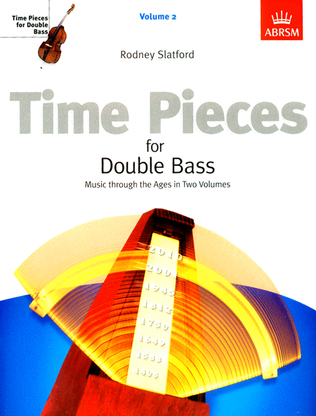 Book cover for Time Pieces for Double Bass, Volume 2