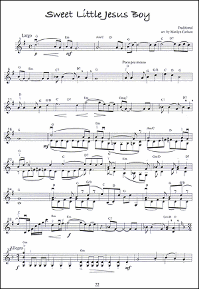 Hymn Tunes for Unaccompanied Violin