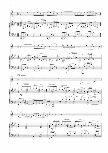 Adagio Sostenuto from "Piano Concerto No. 2" for Trumpet and Piano image number null