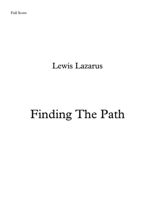 Finding The Path
