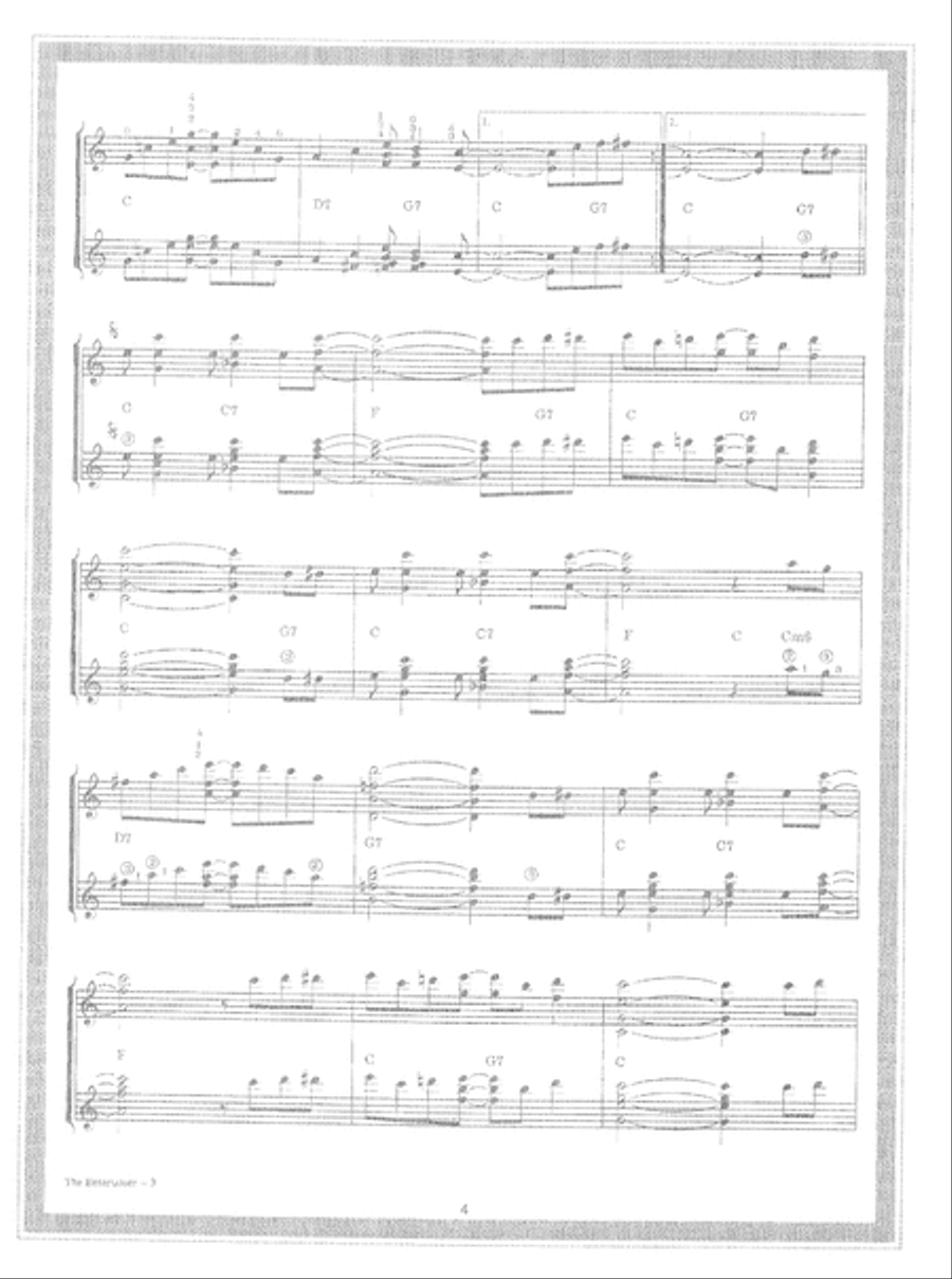 Ragtime Banjo For Tenor or Plectrum Banjo Banjo scores gallery preview page 5