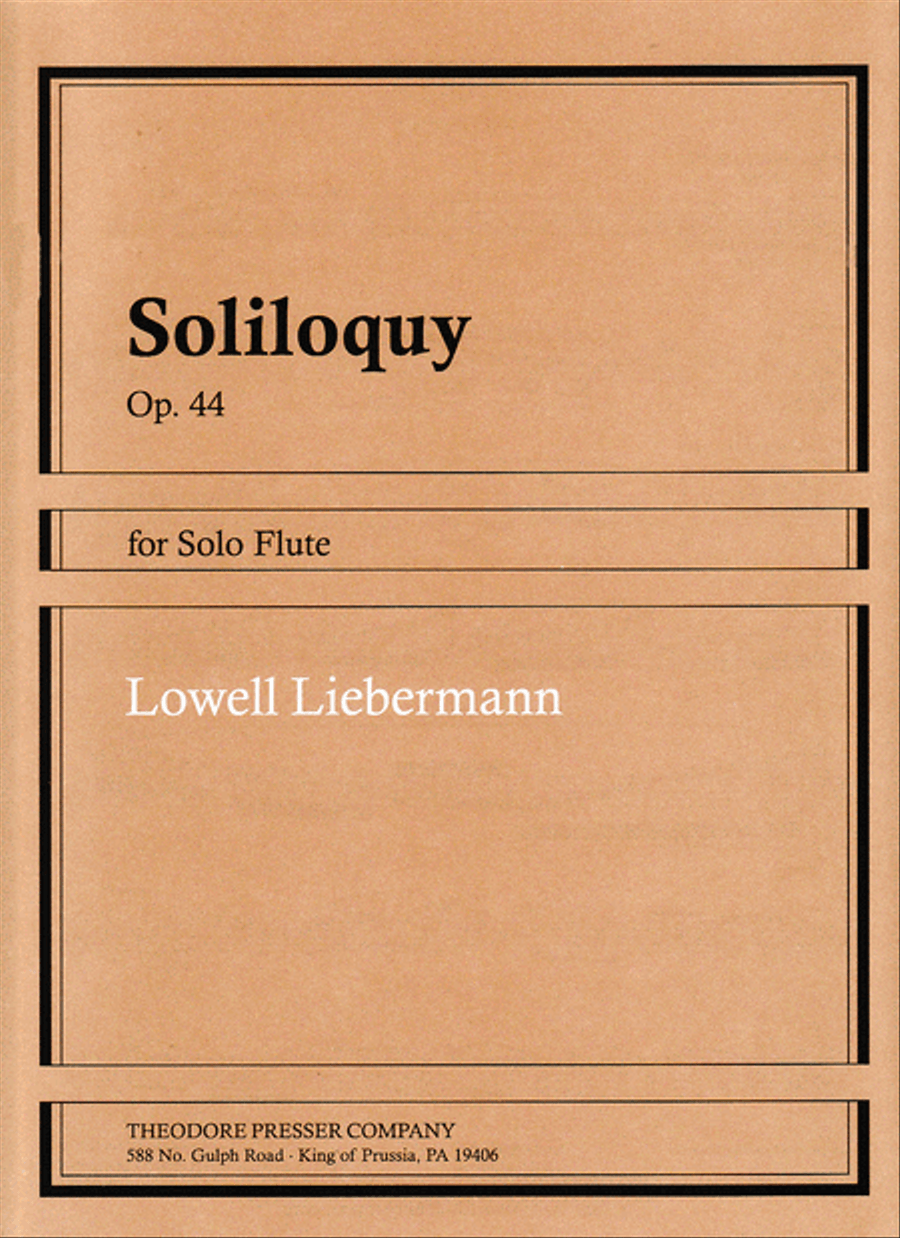Soliloquy Chamber Music scores gallery preview page 1