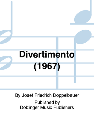 Book cover for Divertimento (1967)