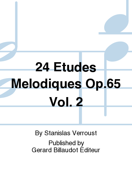 24 Etudes Melodiques Op. 65 Vol. 2