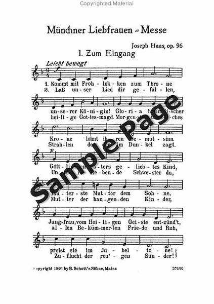 Munchener Liebfrau Messe Organ Sc