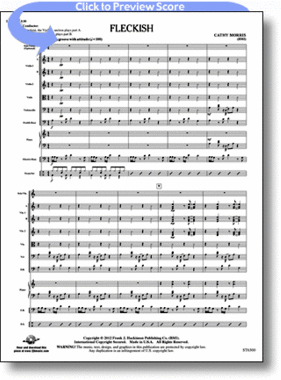 Fleckish String Orchestra scores gallery preview page 1