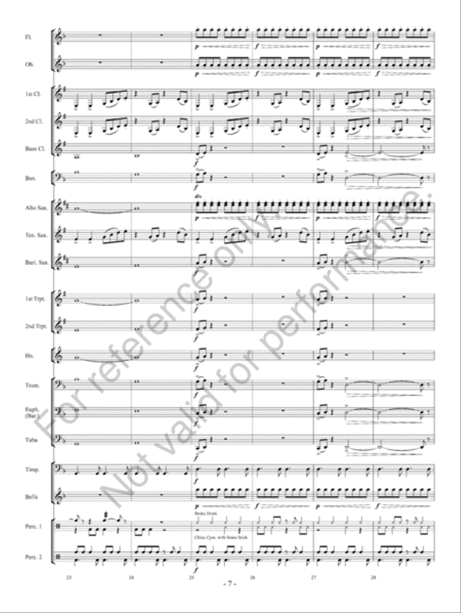 Factory Riffs Concert Band scores gallery preview page 8
