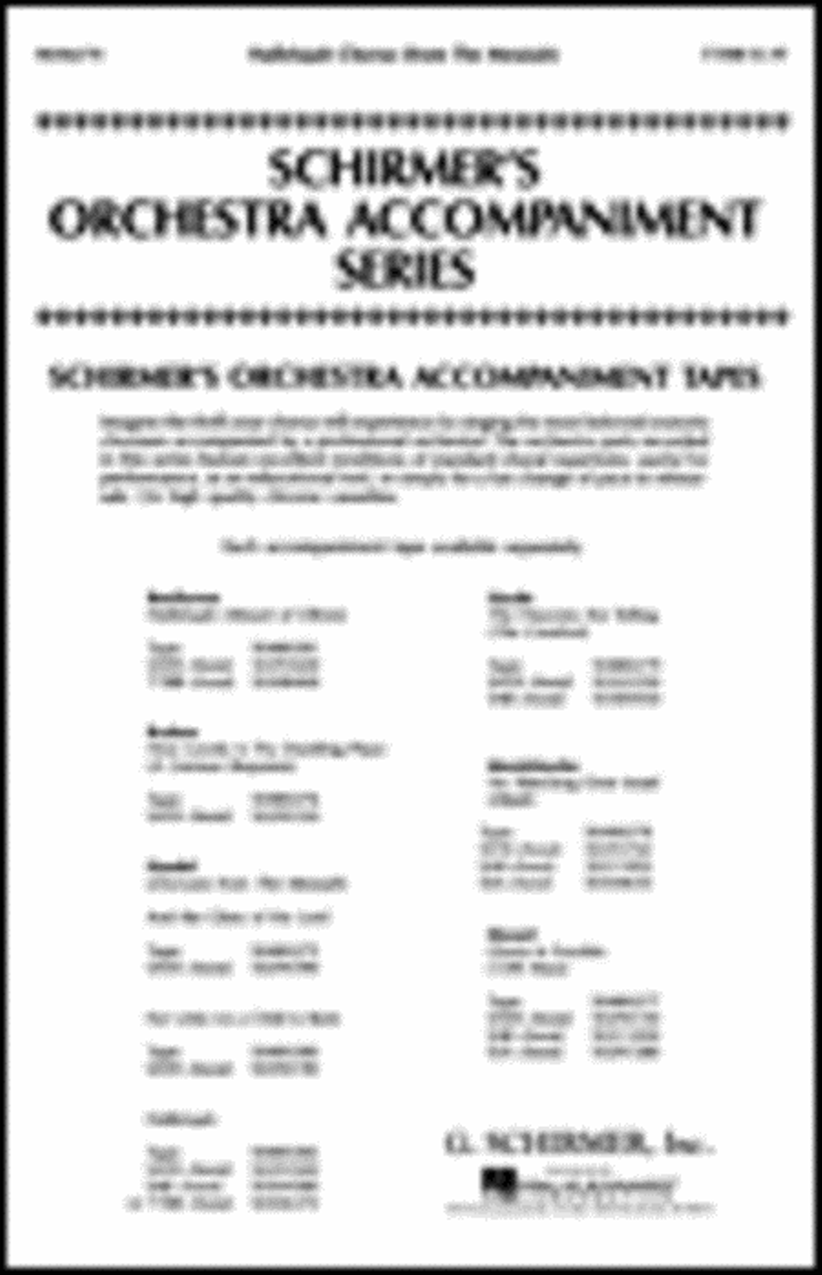 Hallelujah Chorus (from The Messiah) TTBB scores gallery preview page 1