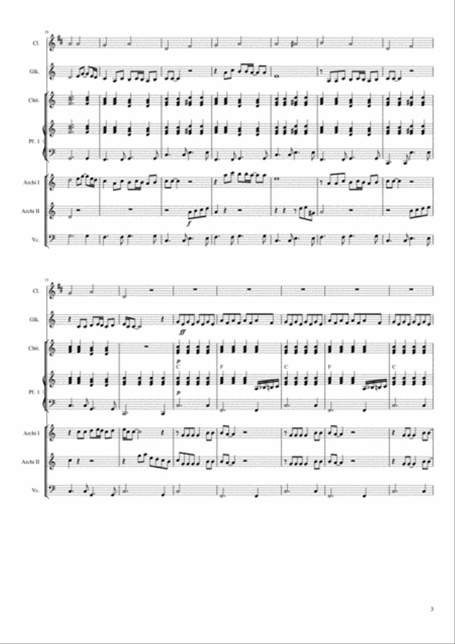 Imagine Imagine Clarinet scores gallery preview page 3