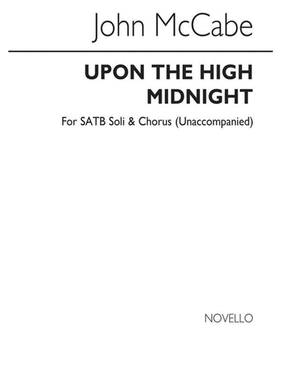 Mccabe Upon The High Midnight Satb