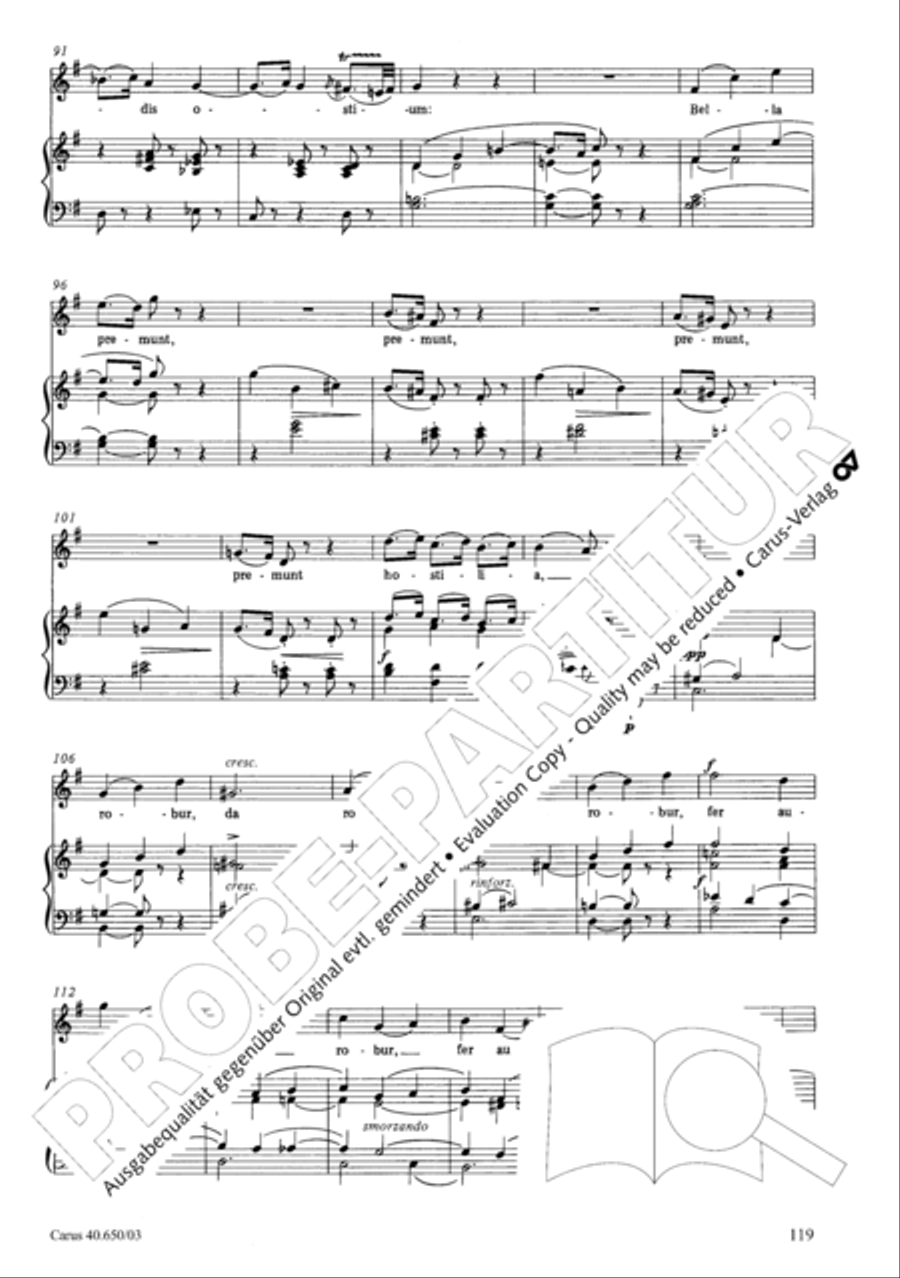 Petite Messe solennelle 4-Part scores gallery preview page 122