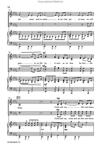 Images of Adoration - SATB Score with Performance CD image number null