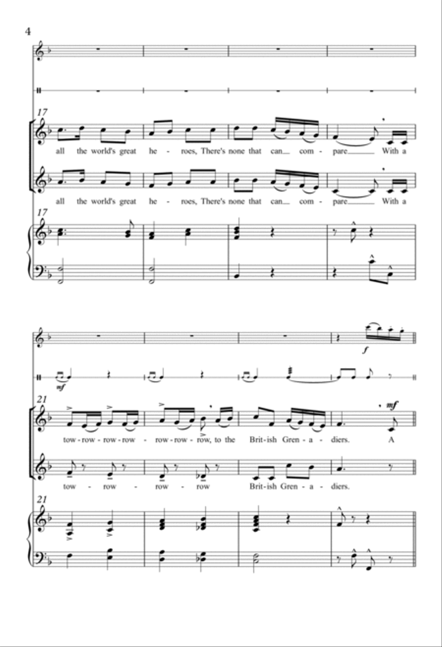 British Grenadiers British Grenadiers TB scores gallery preview page 3