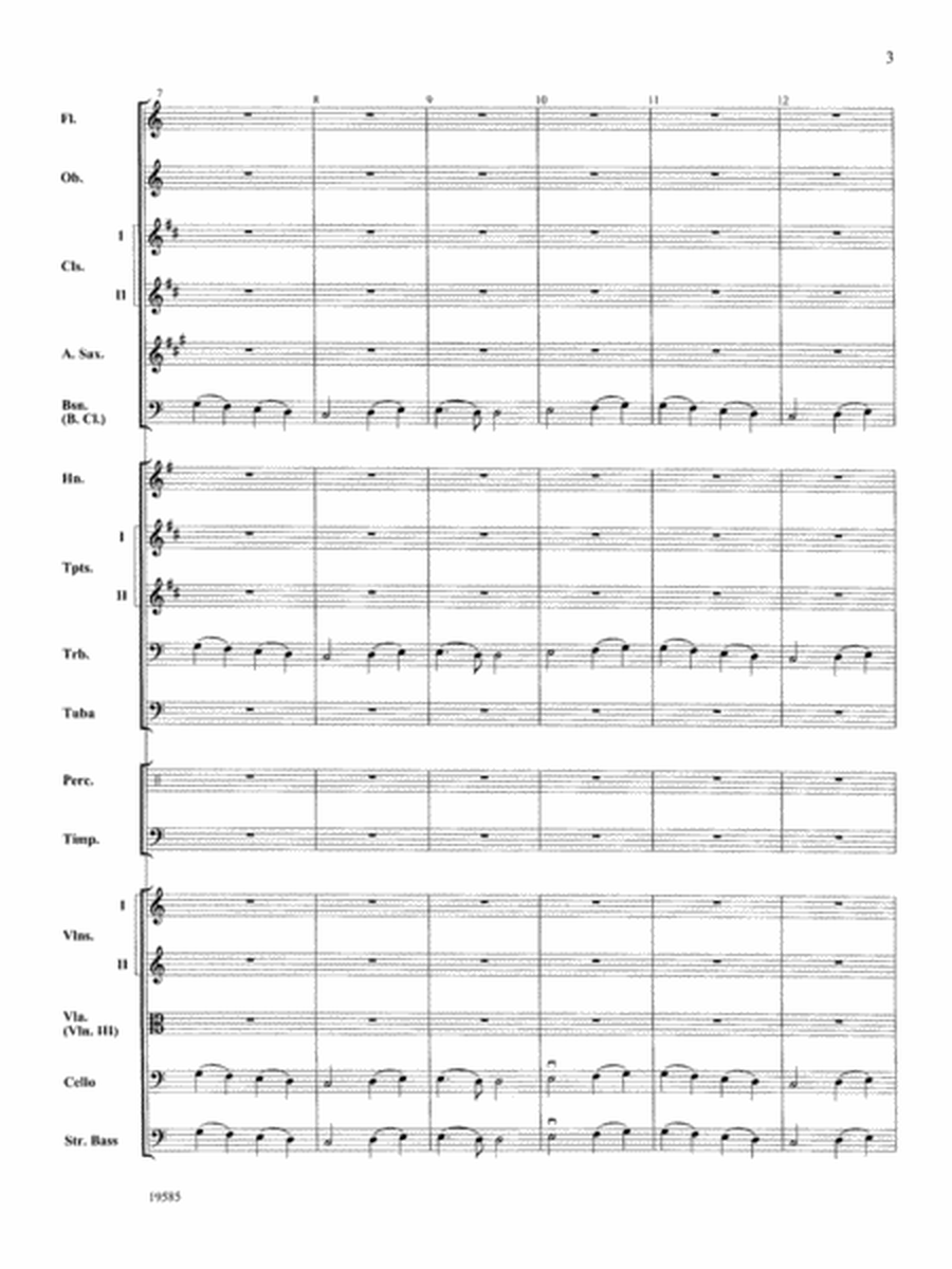 Ode to Joy from Symphony No. 9: Score