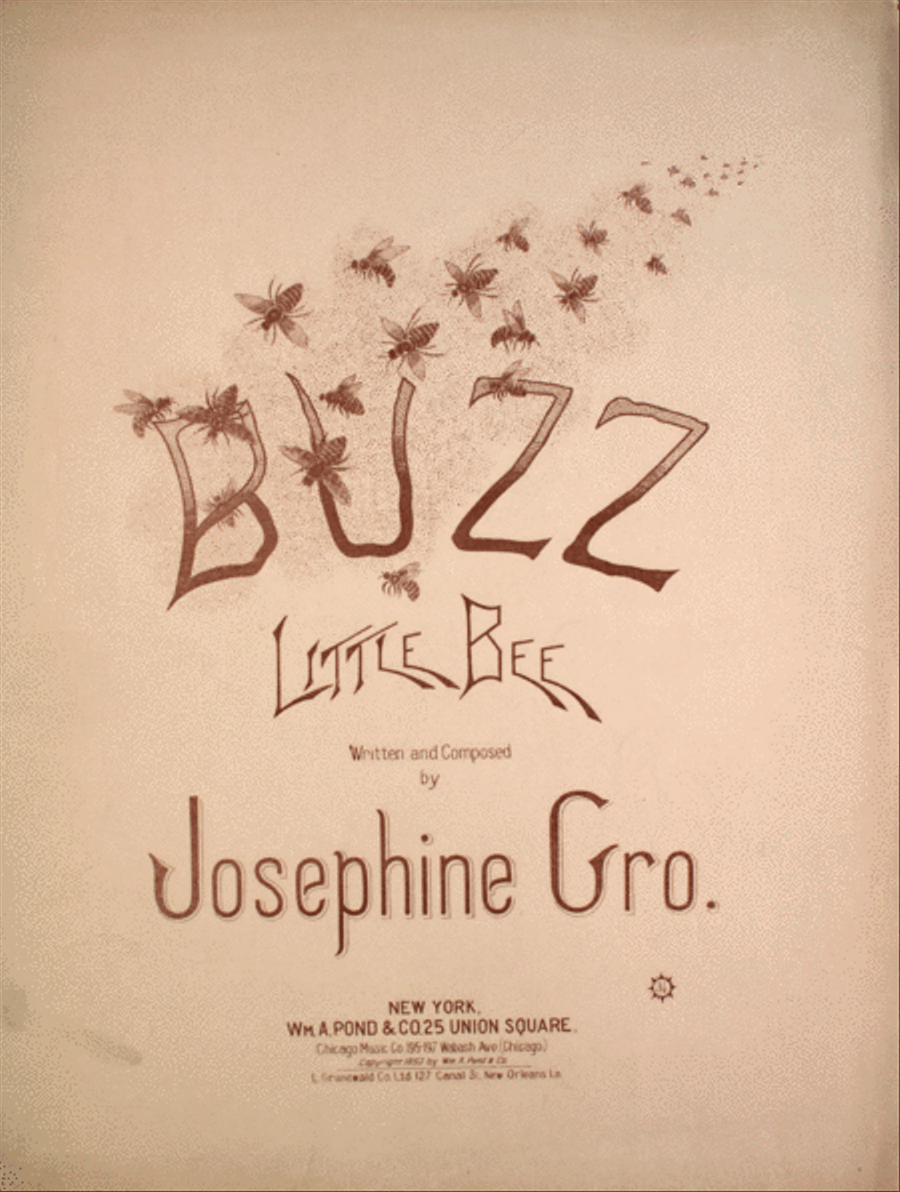 Buzz Little Bee Voice scores gallery preview page 1
