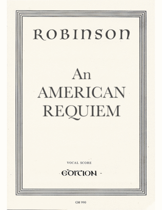 Book cover for An American Requiem