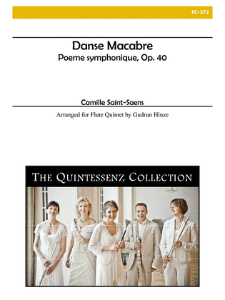 Book cover for Danse Macabre for Flute Quintet