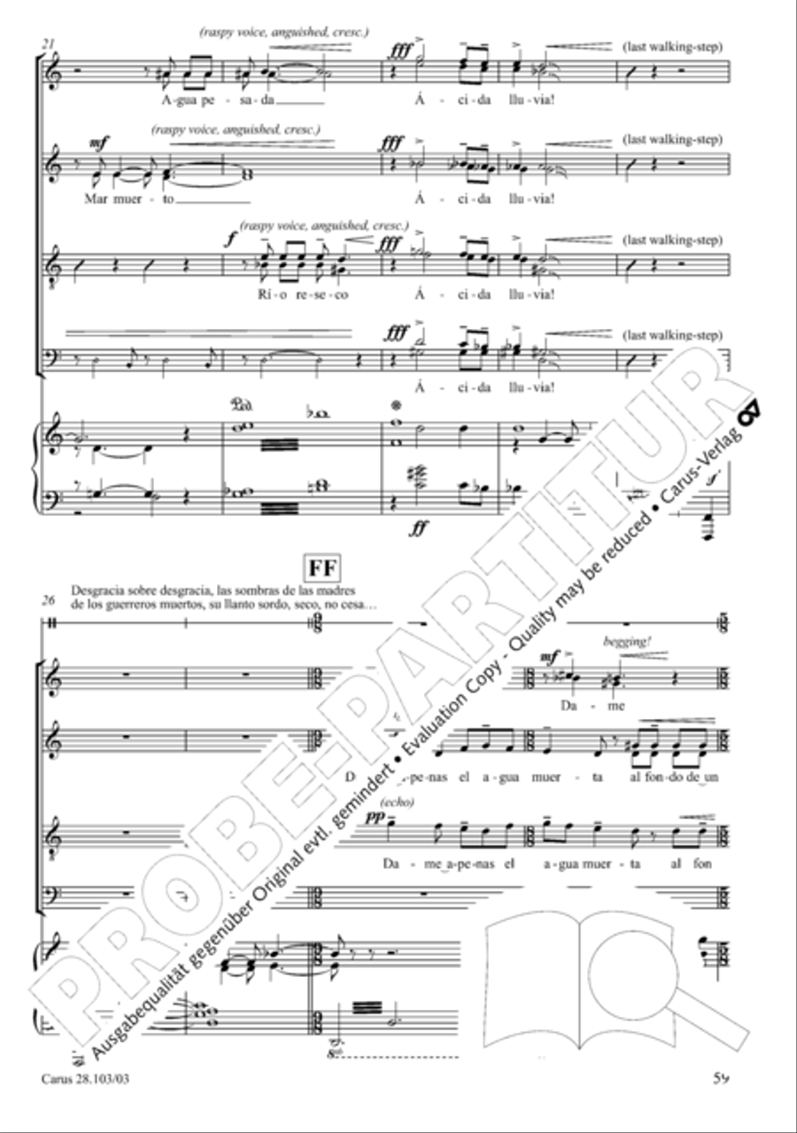 Water Water 4-Part scores gallery preview page 74