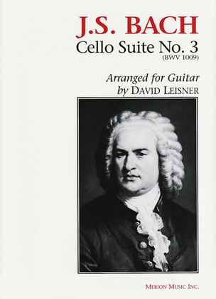 Book cover for Cello Suite No. 3