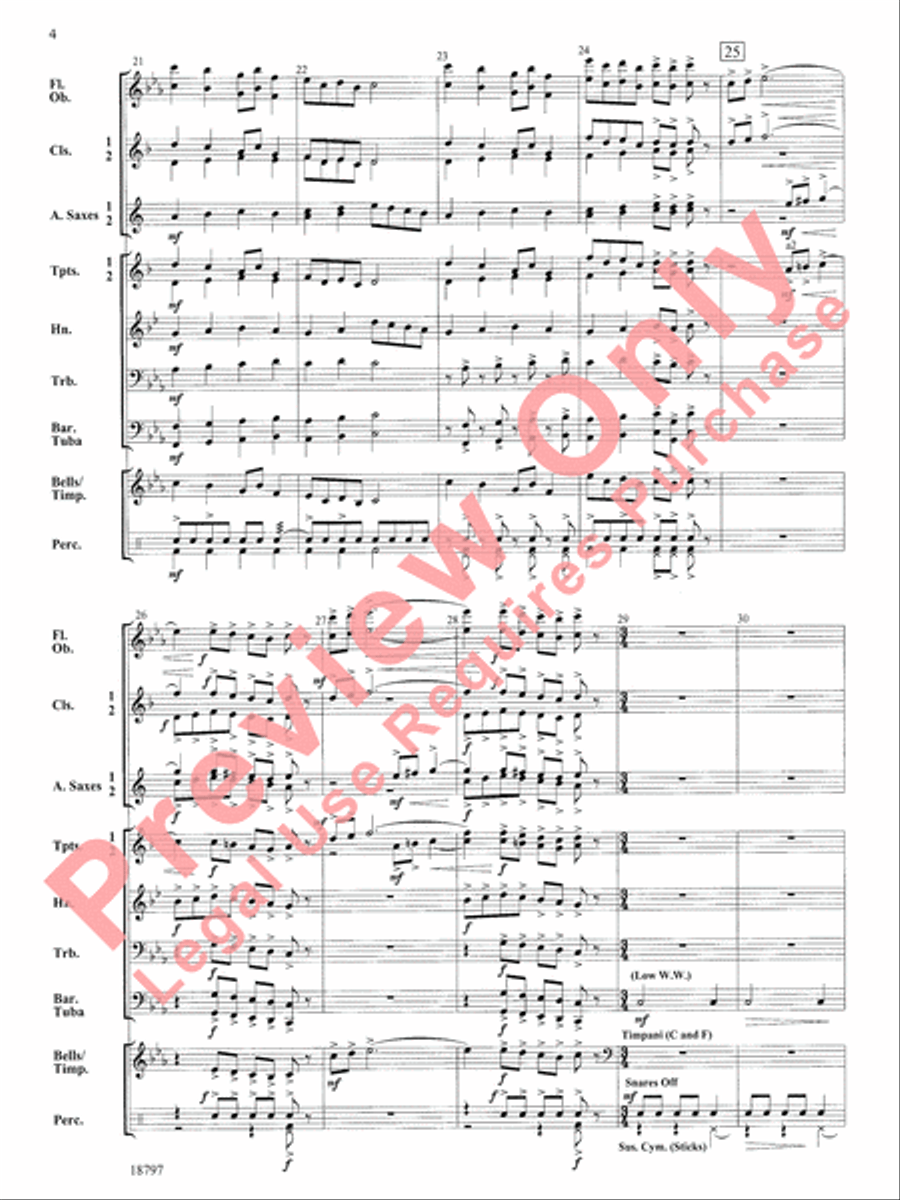 Rogue River Venture Concert Band scores gallery preview page 5