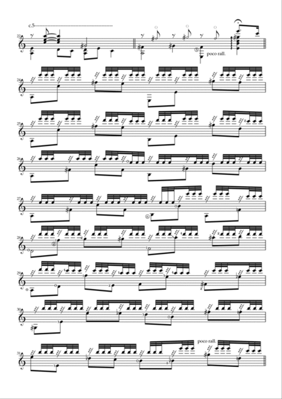 Summertime Acoustic Guitar scores gallery preview page 2