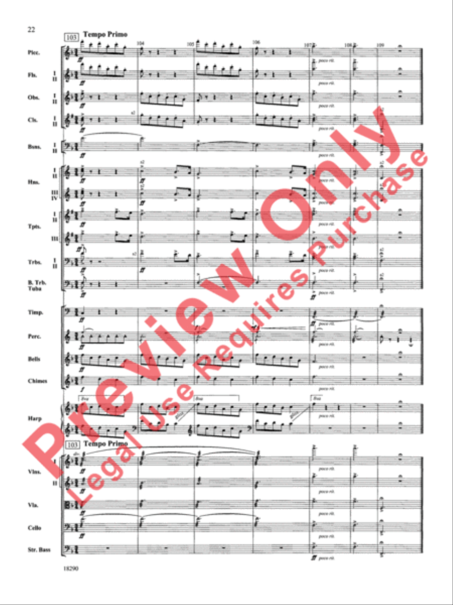 Glorious Sounds of Christmas Full Orchestra scores gallery preview page 23