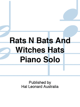 Rats N Bats And Witches Hats Piano Solo