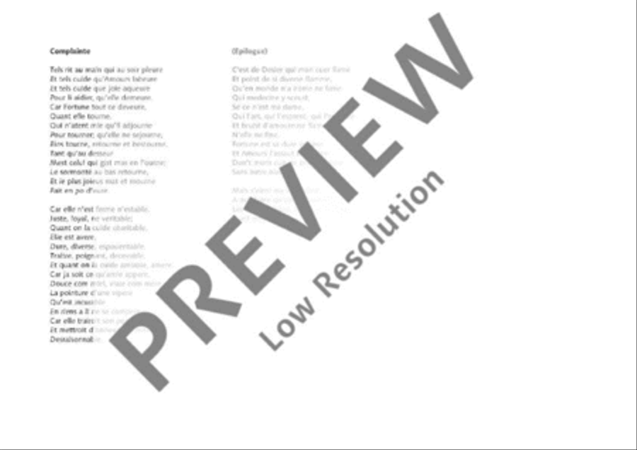 Machaut Transcriptions Voice scores gallery preview page 10