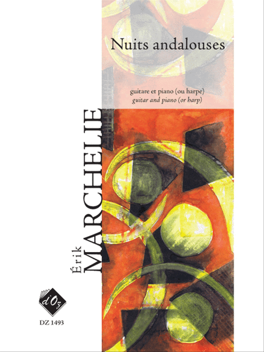 Nuits andalouses Nuits andalouses Classical Guitar scores gallery preview page 1