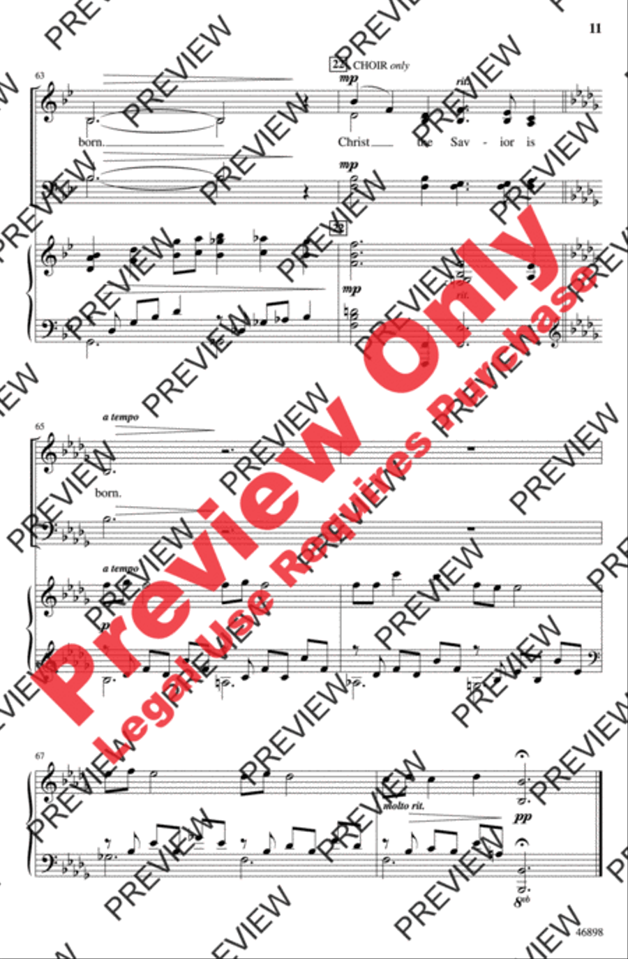 Child of Peace Child of Peace 4-Part scores gallery preview page 11