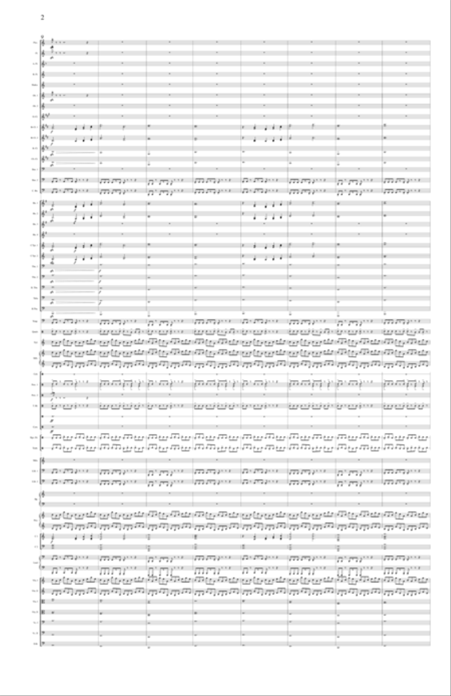Redeemer, VII: Triumph Redeemer, VII: Triumph Full Orchestra scores gallery preview page 2